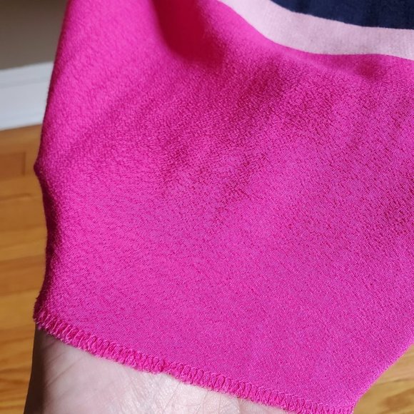 Ann Taylor Factory Striped Shift Dress 8P - Picture 6 of 7